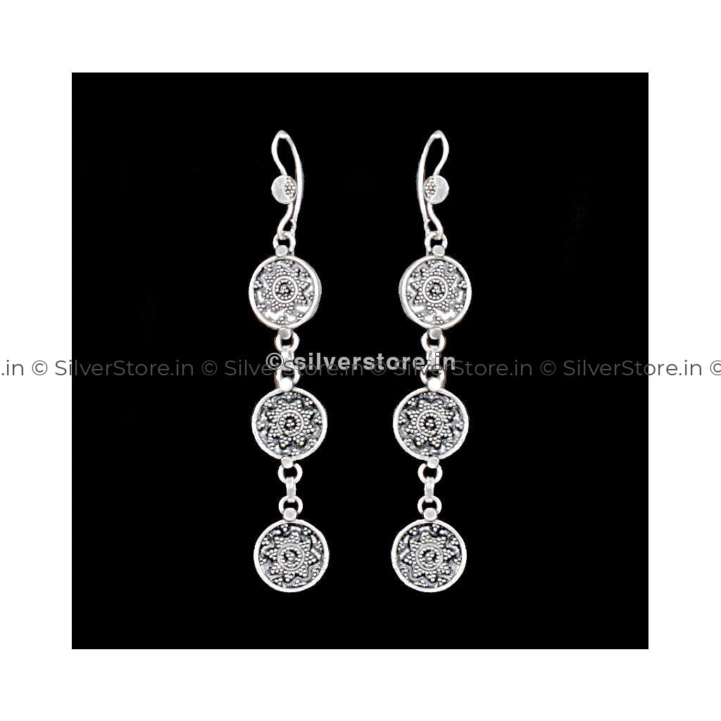 925 Antique Silver Earring Earing