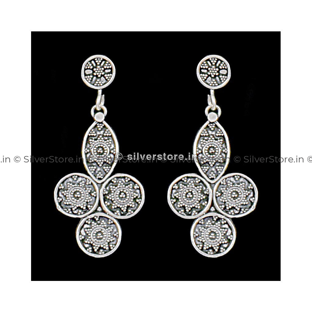 925 Antique Silver Earring Earing