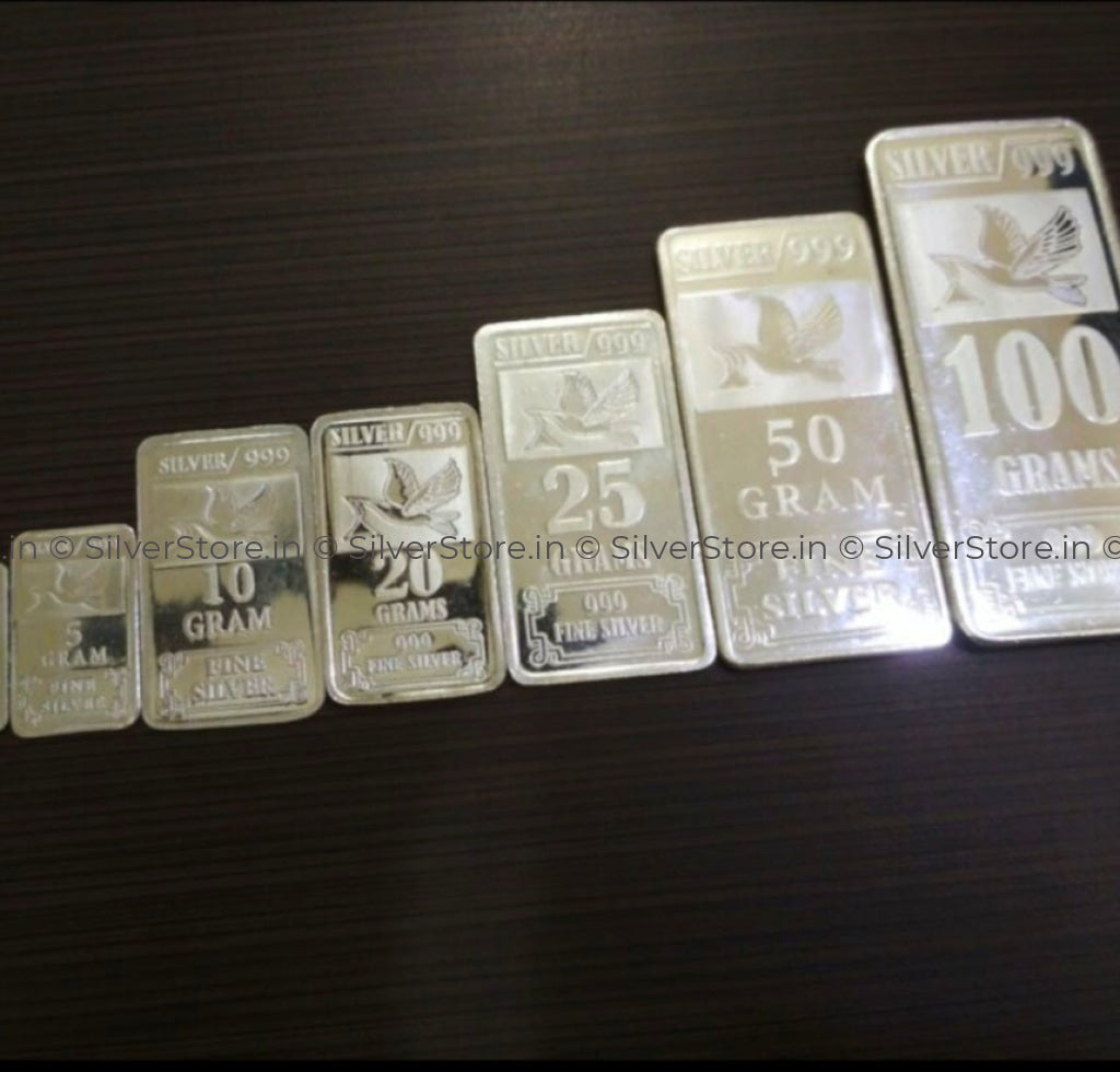 Silver Bar - 999 Pure Coin