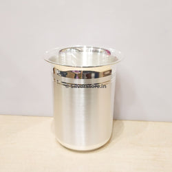 999 Pure Silver Glass - 50 Grams Milk Pattern 990 Bis Hallmark Silver