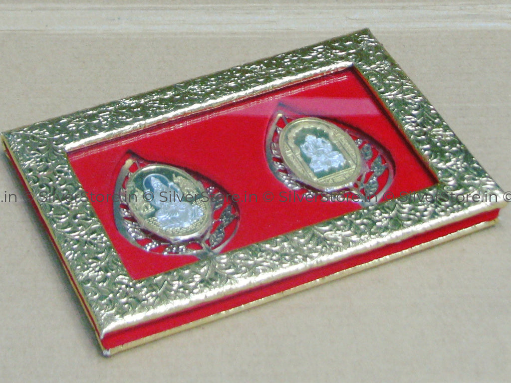 Ganesha Laxmi Silver Coin - 999 Pure Fancy Coins