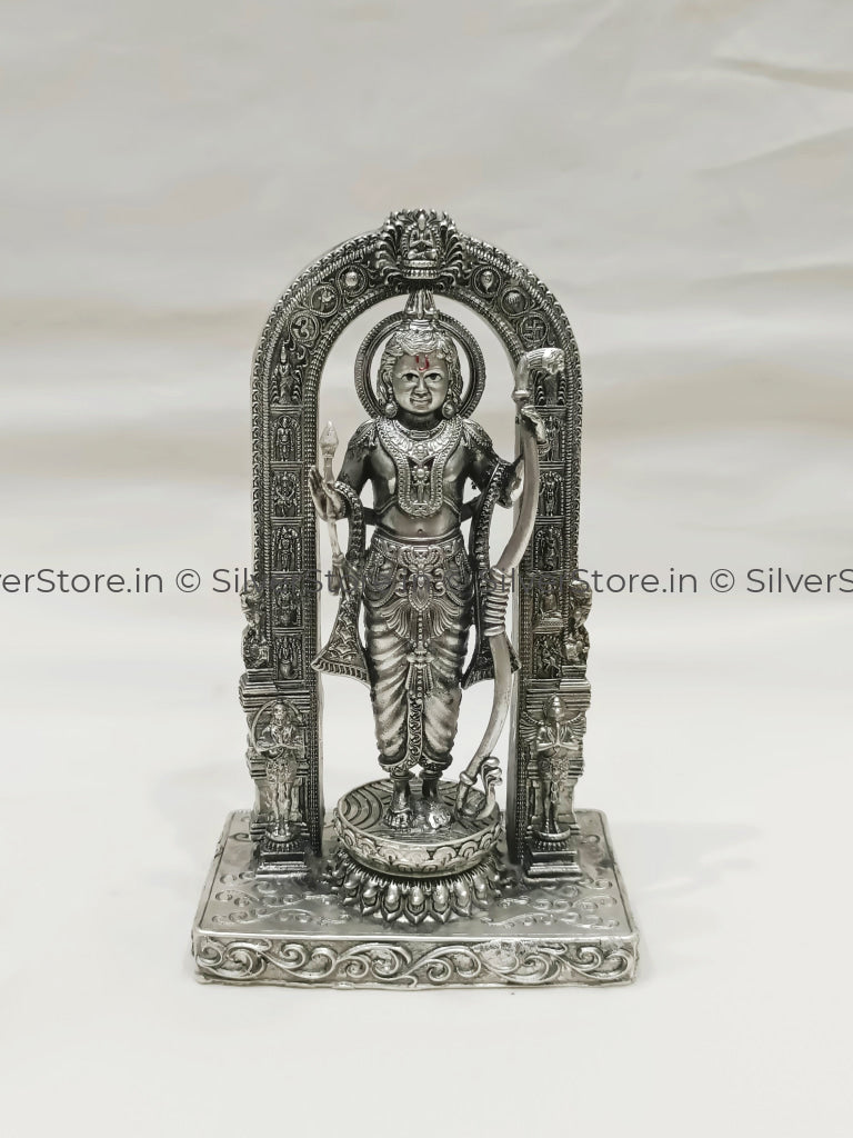 Pure Silver Ram Lalla Idol - 925 Silver