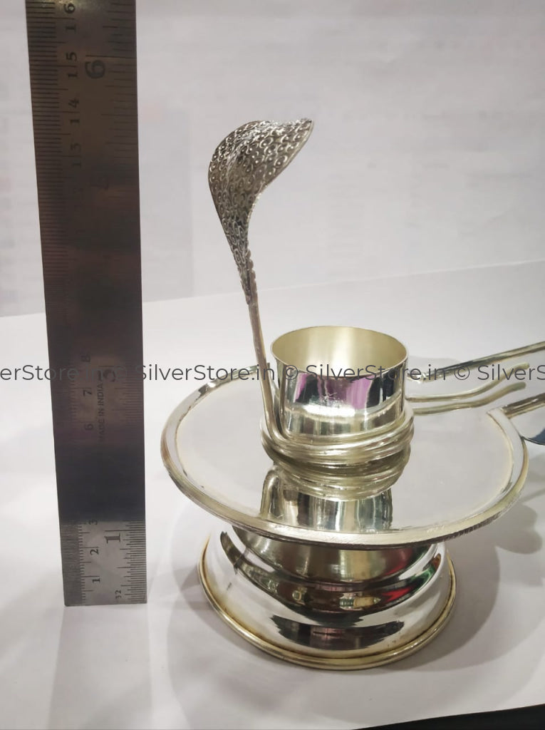 Pure Silver Shivling Pooja Item