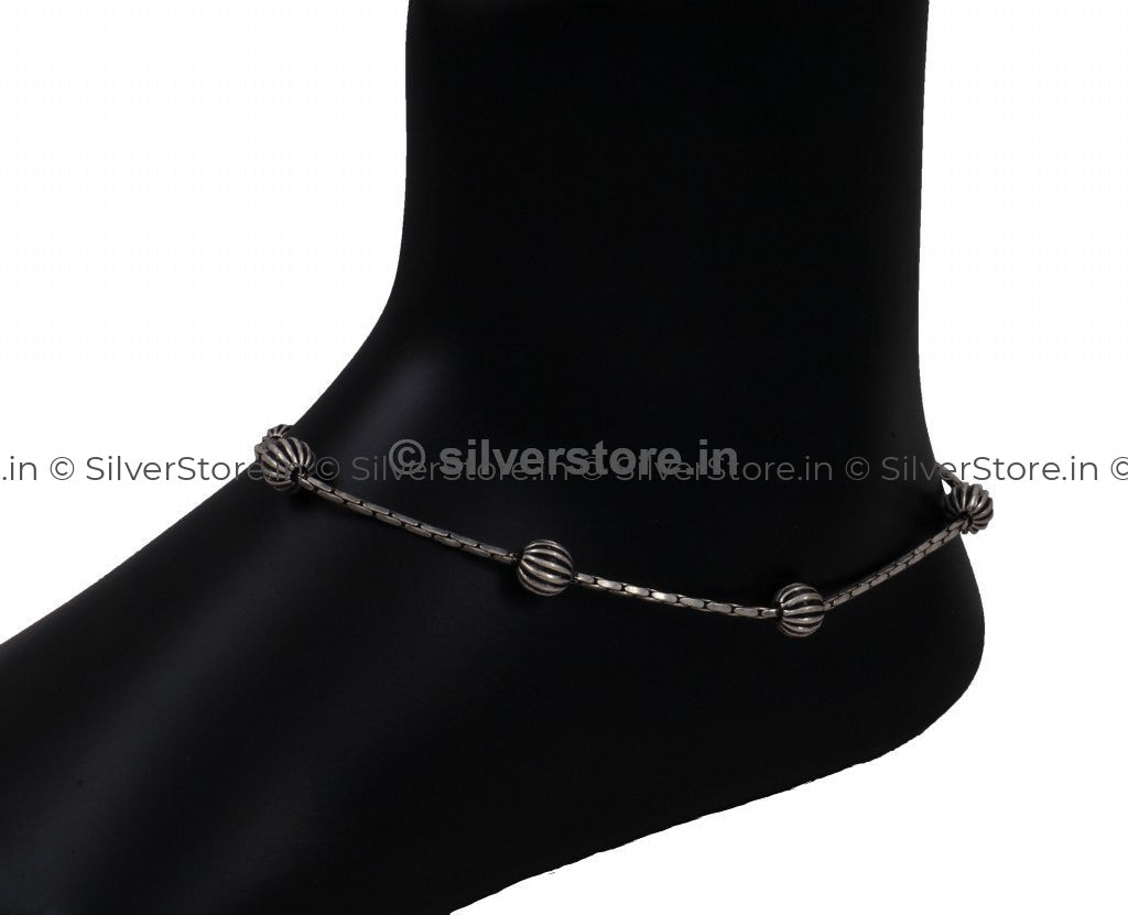 Silver Anklet