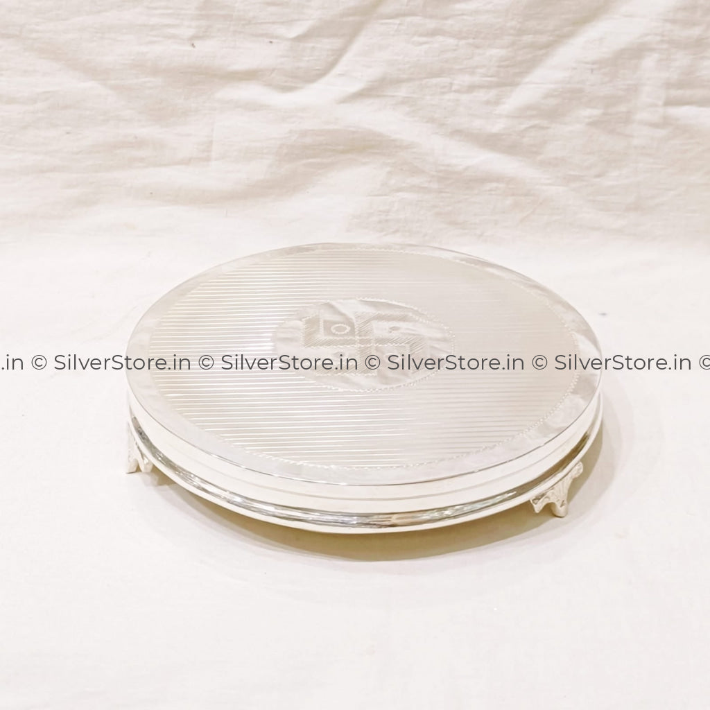 Silver Bajoth/ Chowki - 925 Bis Hallmark