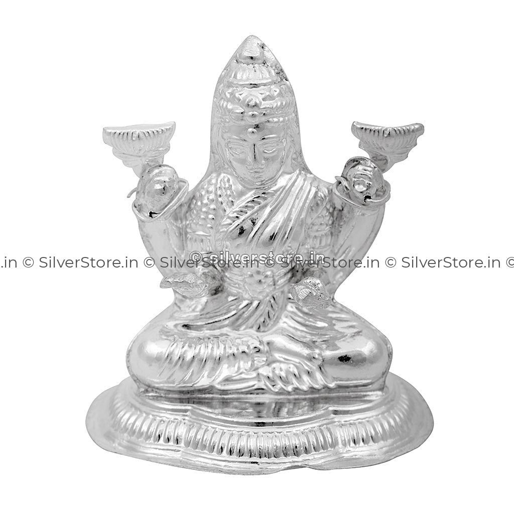 Silver Laxmi Idol Idols