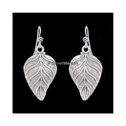 Silver Leaf Earing