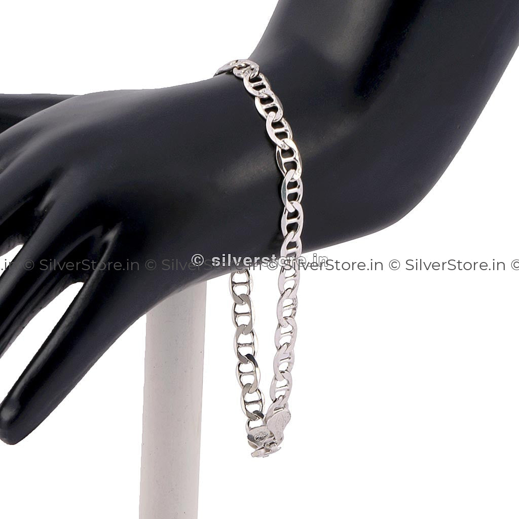 Silver Mens Bracelets