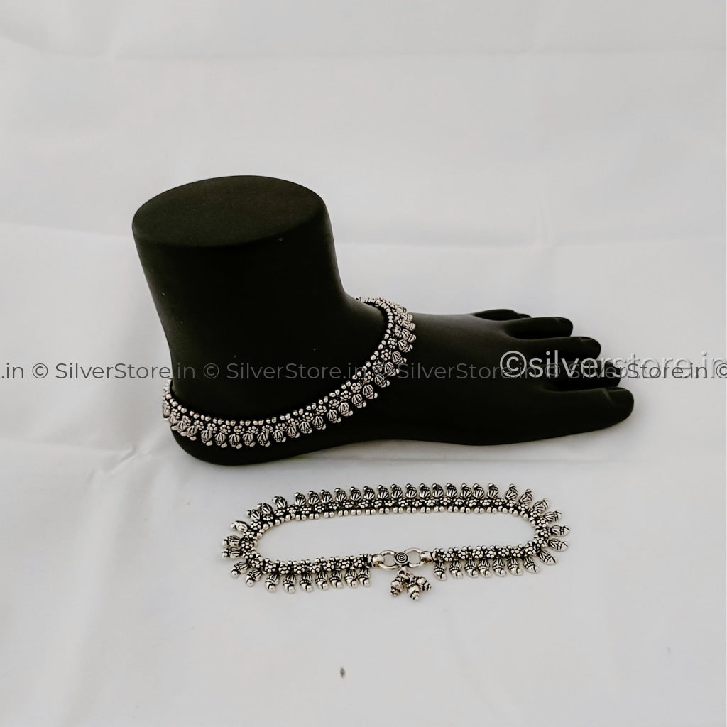Silver Payal Silver Anklets 925 Silver