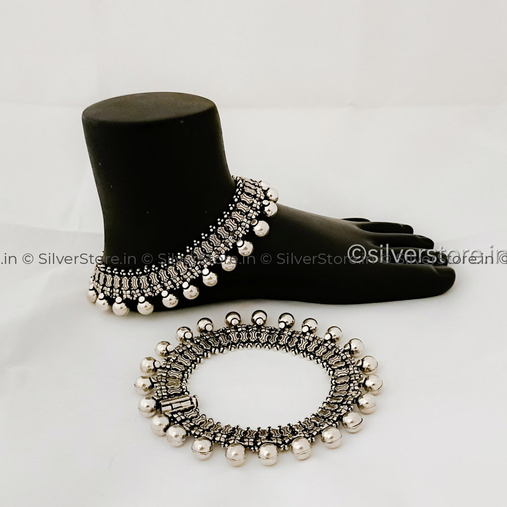 Silver Payal Silver Anklets 925 Silver