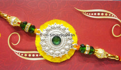 Silver Rakhi For Brother-R21