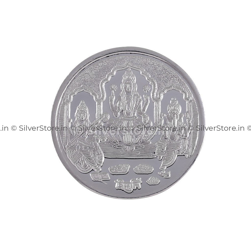 Trimurti Silver Coin 999 Fine Silver
