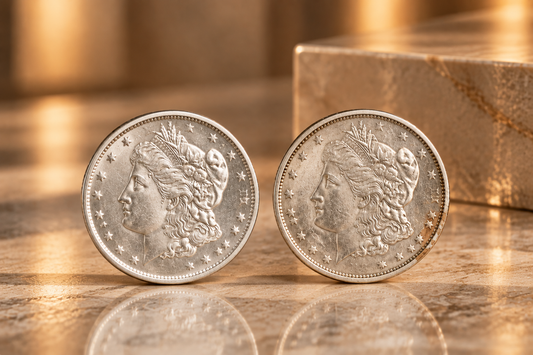 How to Identify the Difference Between a Silver Coin and Silver-Plated Coin