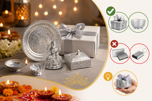 Silver Gifts for Diwali 2026: What to Give, What to Avoid, and How to Choose the Right One