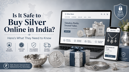 Is It Safe to Buy Silver Online in India? Here's What They Need to Know
