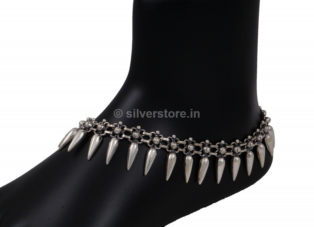 Silver Anklets / Payal