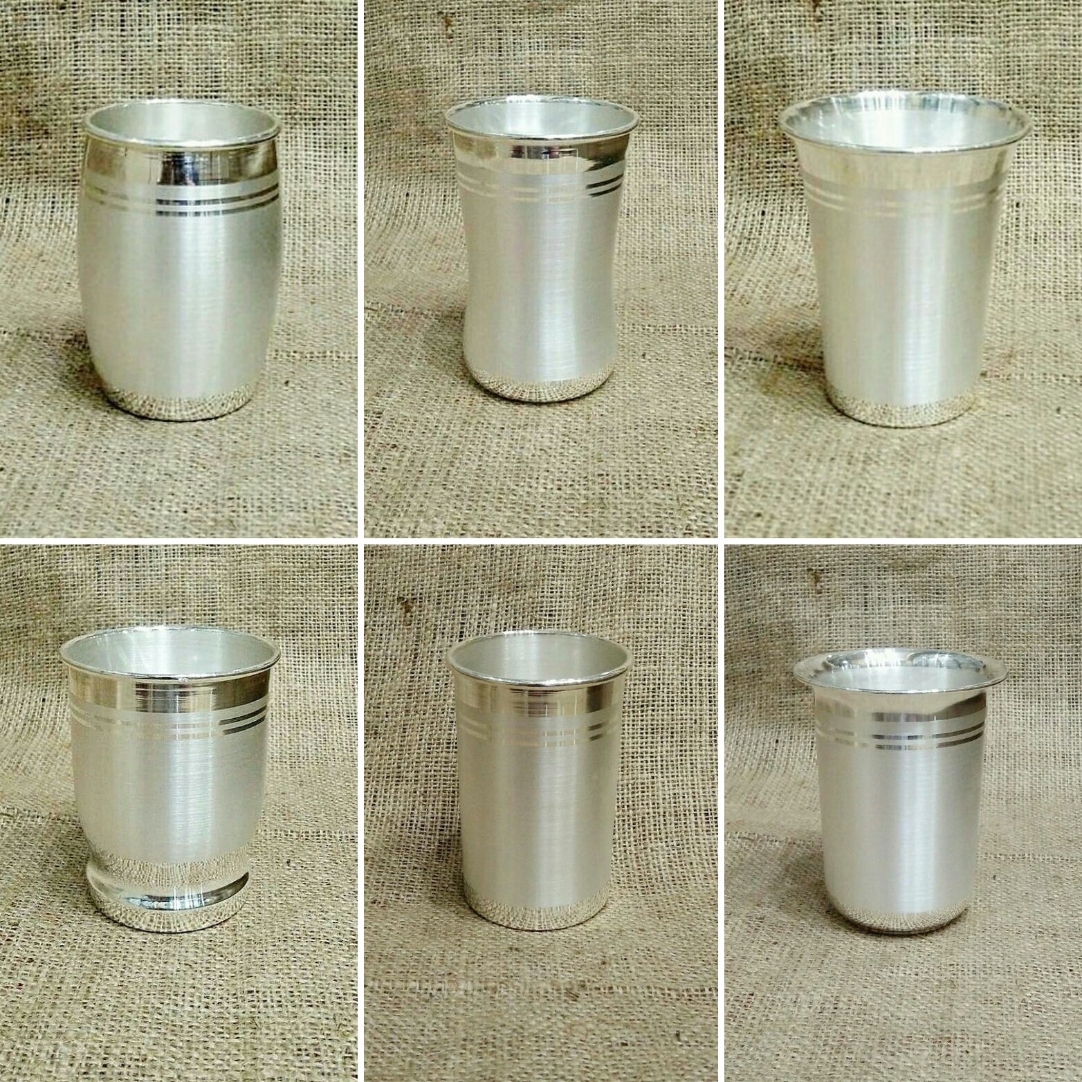 Buy Pure Silver Glass Set Online India| 990 BIS Hallmark |SilverStore ...
