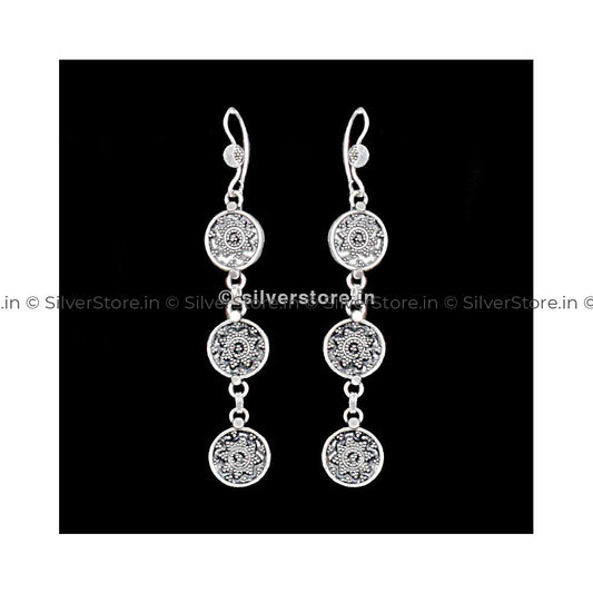 925 Antique Silver Earring Earing
