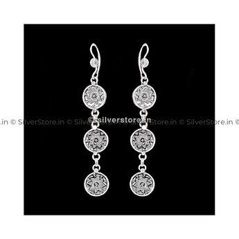 925 Antique Silver Earring Earing