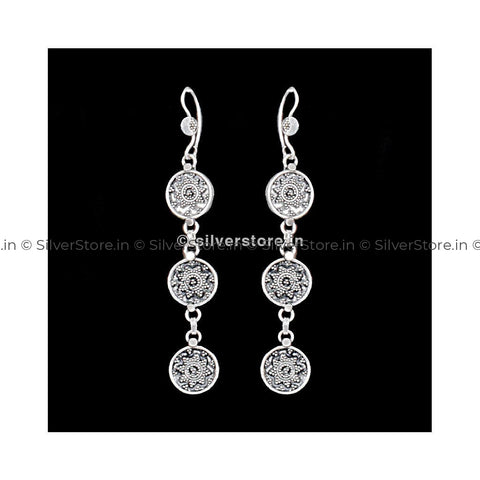 925 Antique Silver Earring Earing