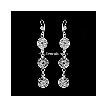 925 Antique Silver Earring Earing