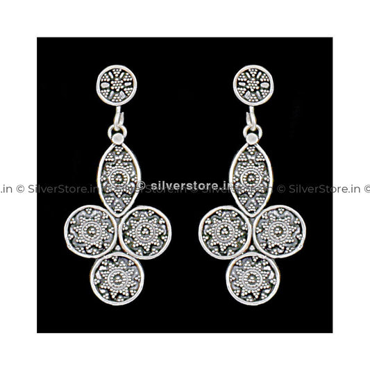 925 Antique Silver Earring Earing