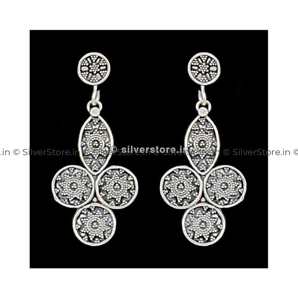 925 Antique Silver Earring Earing