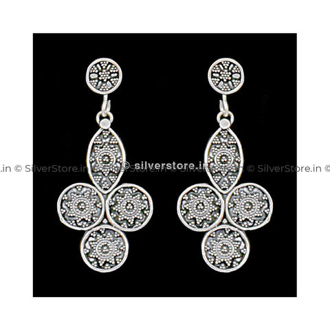 925 Antique Silver Earring Earing