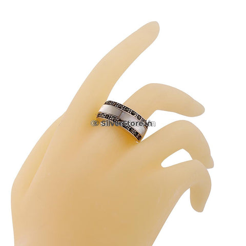 925 Designer Silver Ring With Semi-Precious Stone