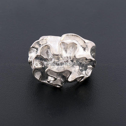 925 Latin Flower Designer Ring Silver
