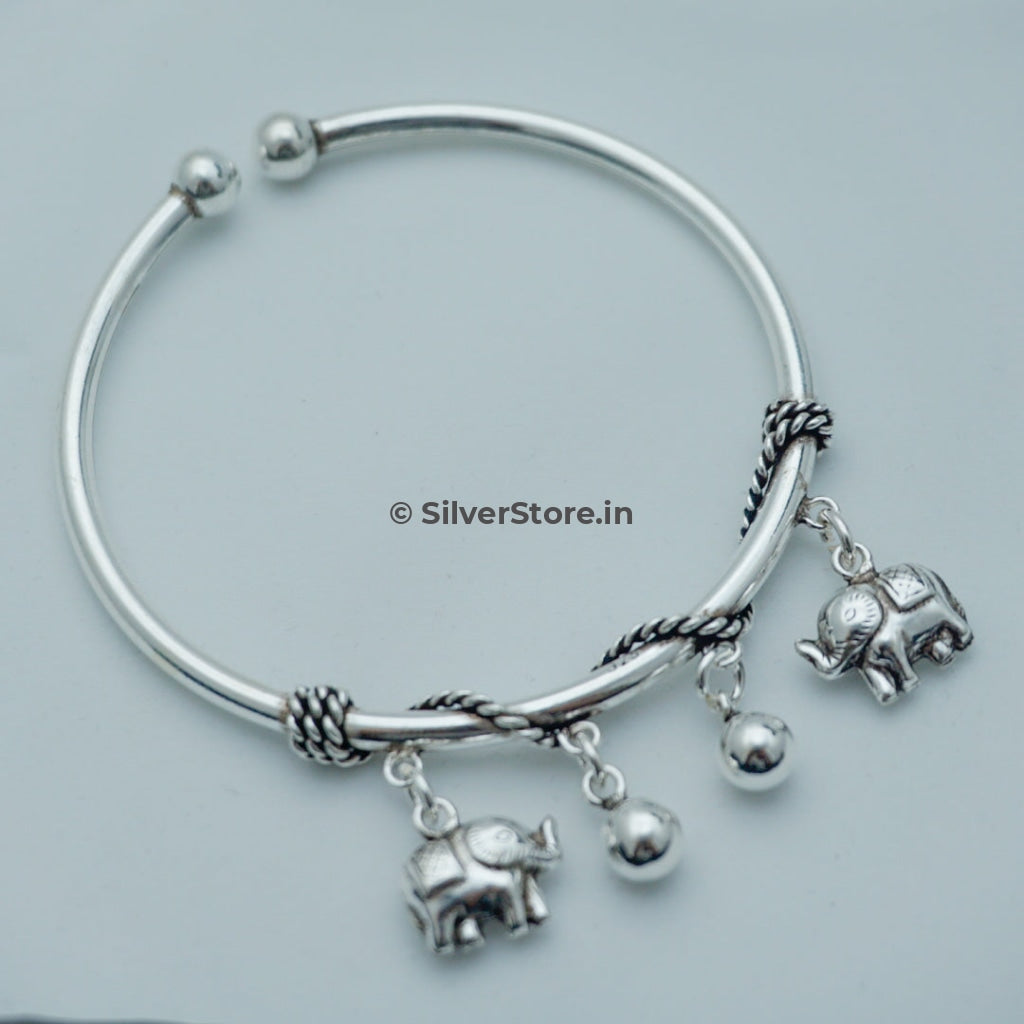 Buy Silver Bracelets & Bangles for Women by V Fashion Jewellery Online |  Ajio.com