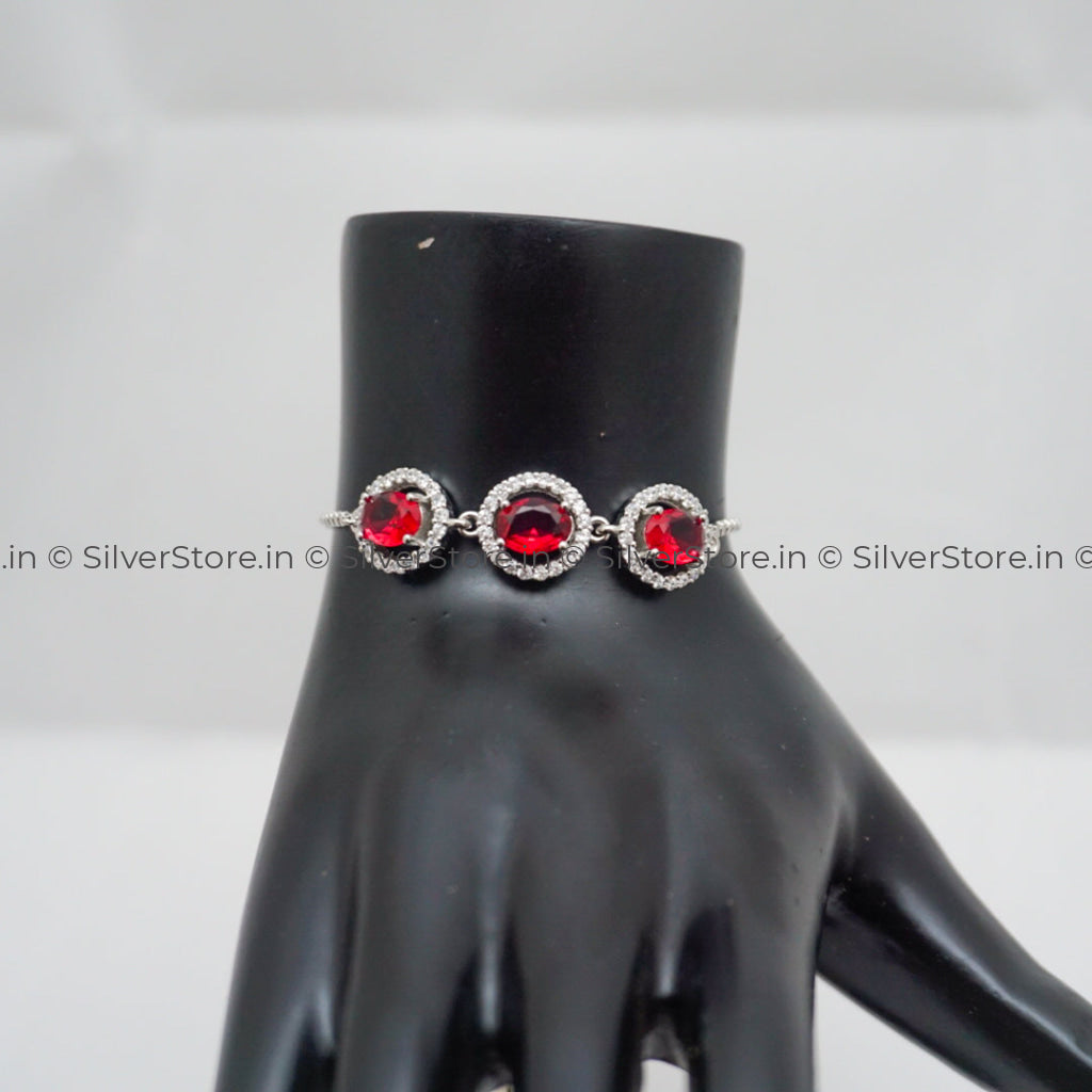 925 Pure Silver Bracelet Womens Bracelets