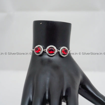 925 Pure Silver Bracelet Womens Bracelets