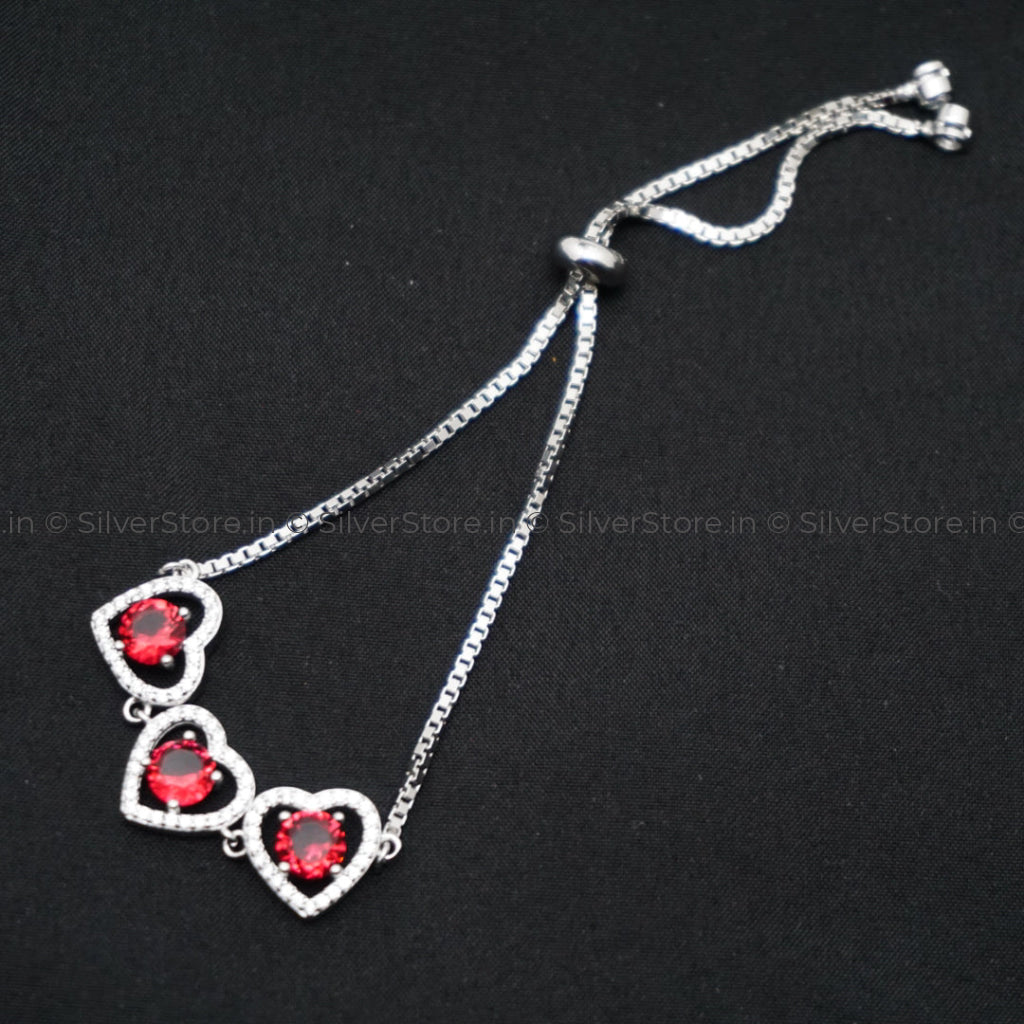 925 Pure Silver Bracelet Womens Bracelets