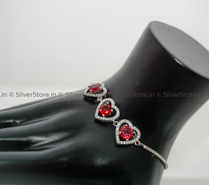 925 Pure Silver Bracelet Womens Bracelets