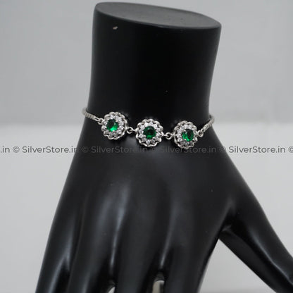 925 Pure Silver Bracelet Womens Bracelets