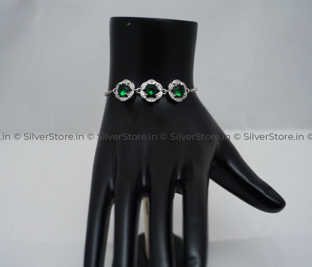 925 Pure Silver Bracelet Womens Bracelets