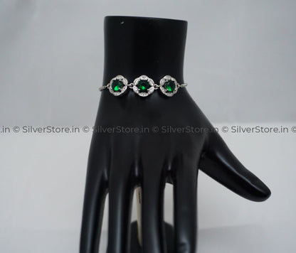 925 Pure Silver Bracelet Womens Bracelets