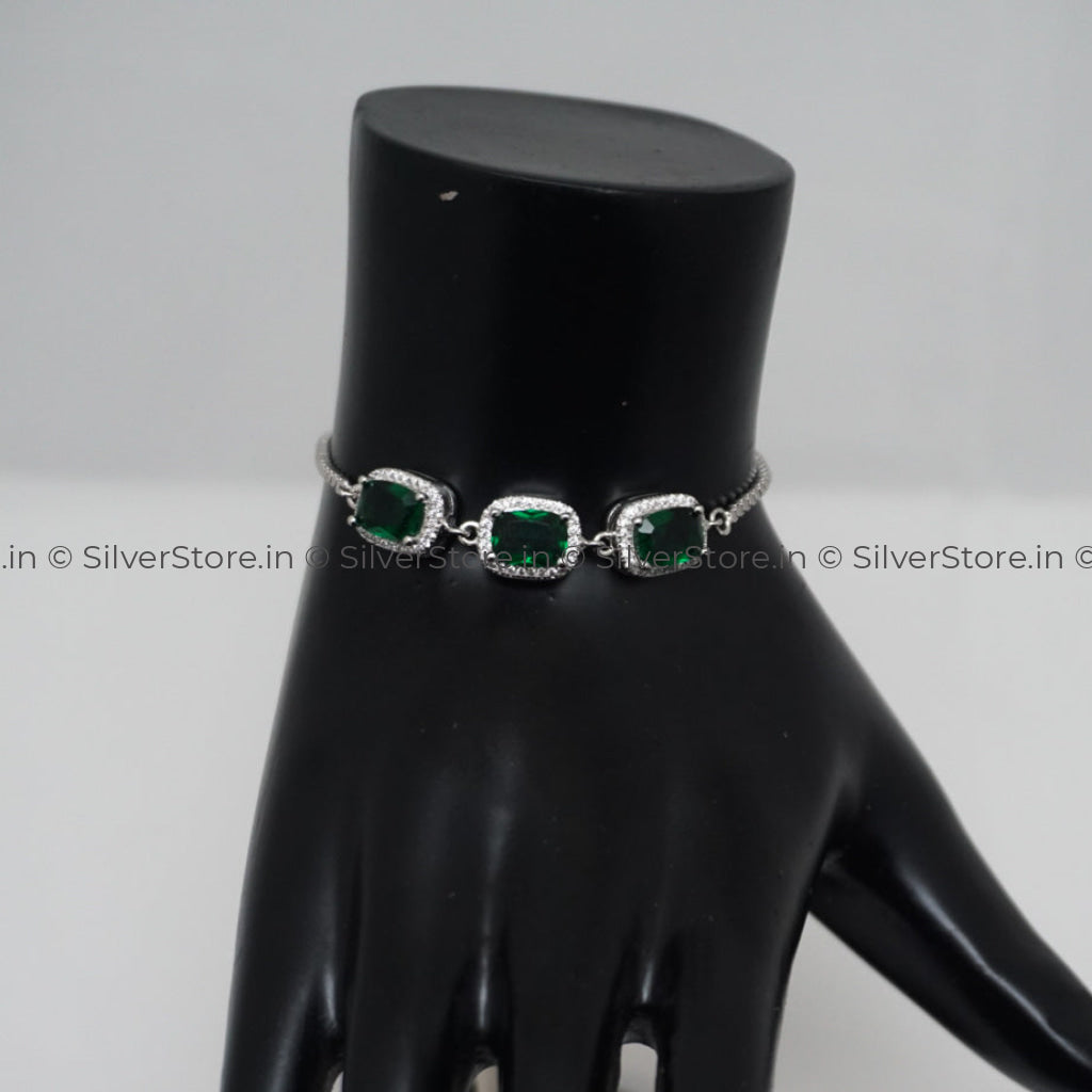 925 Pure Silver Bracelet Womens Bracelets