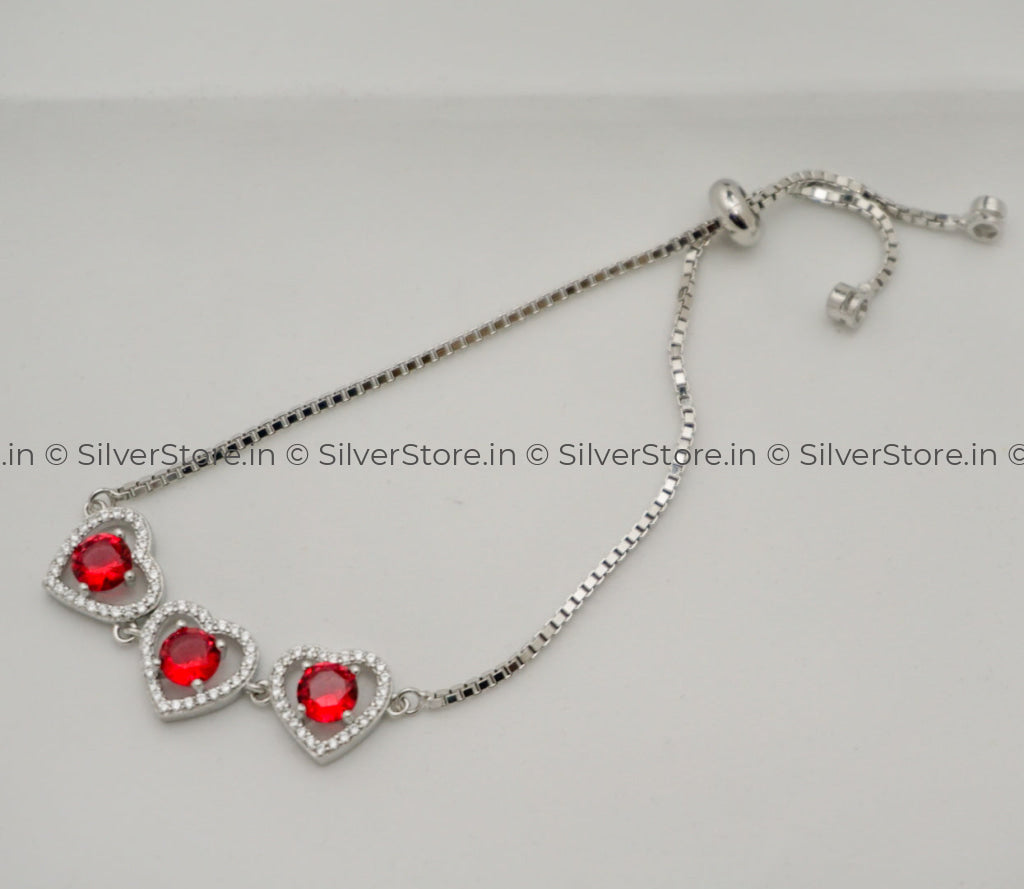 925 Pure Silver Bracelet Womens Bracelets