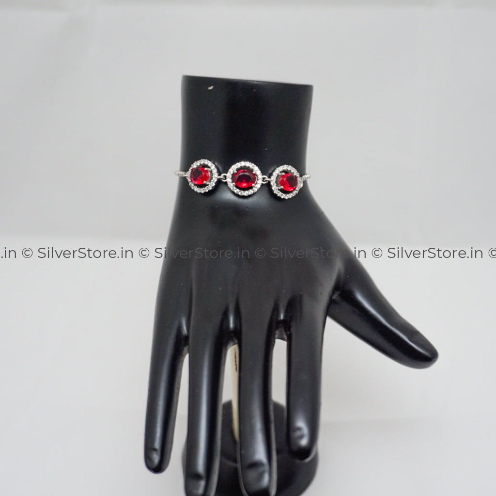 925 Pure Silver Bracelet Womens Bracelets