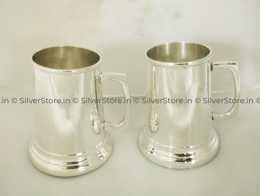 925 Silver Beer Mug