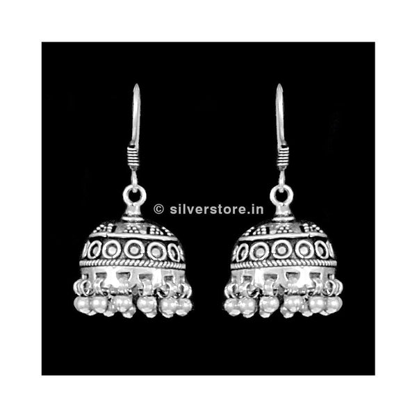 925 Silver Jhumka Earring Earing