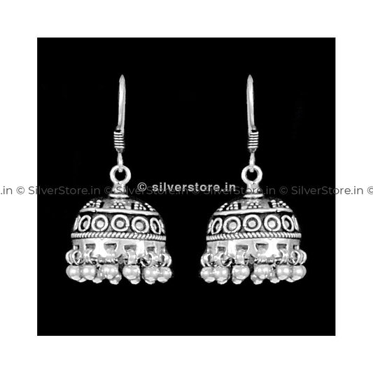925 Silver Jhumka Earring Earing