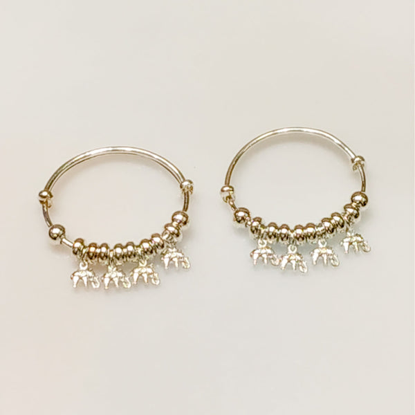 925 Silver Kada For New Born Baby - Adjustable Gifts