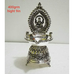 925 Silver Kamakshi Diya / Laxmi Silver