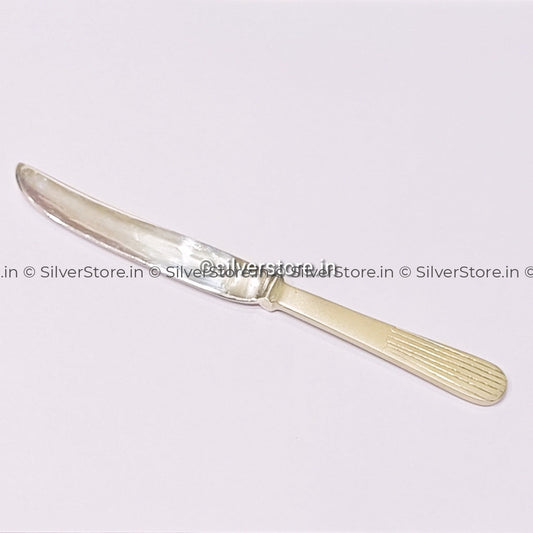 925 Silver Knife - 8 Inch Size Bis Hallmark