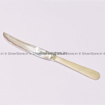 925 Silver Knife - 8 Inch Size Bis Hallmark