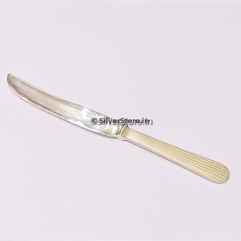 925 Silver Knife - 8 Inch Size Bis Hallmark