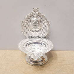 925 Silver Laxmi Diya / Kamakshi Diya Silver
